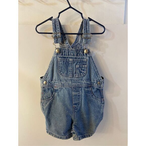 Gap factory store short overalls large 12-18m - Picture 1 of 4
